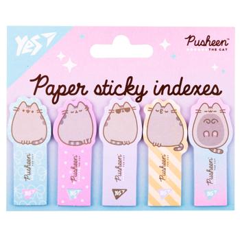 Індекси Yes Pusheen паперові 55х22мм 100шт