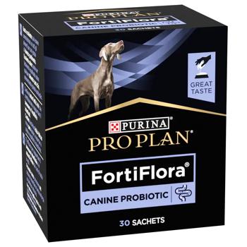 Пробиотик для собак Purina Pro Plan FortiFlora для поддержания микрофлоры желудочно-кишечного тракта 30шт х 1г - купить, цены на - фото 1