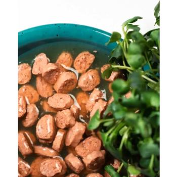 Упаковка вологого корму для котів Half&Half Adult 22 шт х 100 г - качка - купити, ціни на MasterZoo - фото 5