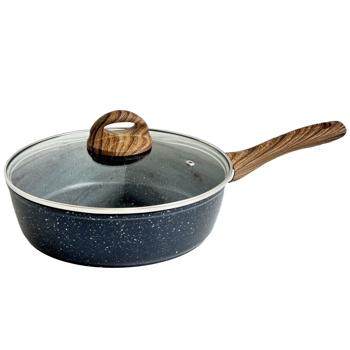 Сковорода алюм. з криш. Intrendo Forest Line 28см IN1028FL - купити, ціни на Таврія В - фото 1