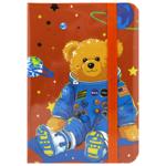 Книжка записна Zibi Bearі помаранчева А7 80 аркушів