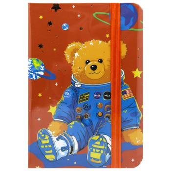 Книга записная Zibi Bearи оранжевая А7 80 листов - купить, цены на Auchan - фото 1