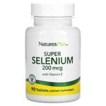 Селен і вітамін Е Nature's Plus Super Selenium 200мкг 90 таблеток