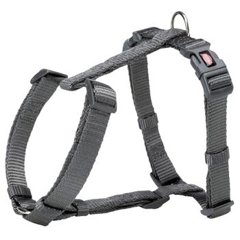 Шлея для собак Trixie Premium H-Harness H-образная S-M 42-60см/15мм графитовый - купить, цены на MasterZoo - фото 1
