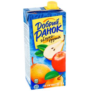 Сок Доброе Утро Груша-яблоко 1л - купить, цены на NOVUS - фото 3