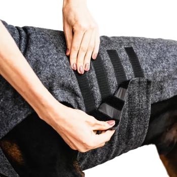 Noble Pet Patrick Coat for Dogs s.4XL Dark Grey - buy, prices for COSMOS - photo 8