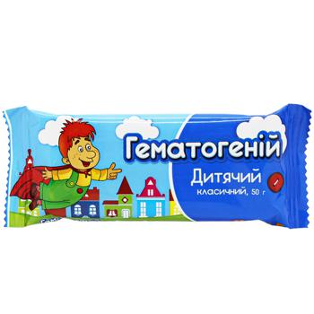 Добавка диетическая Vale Гематогений детский классический с альбумином 50г