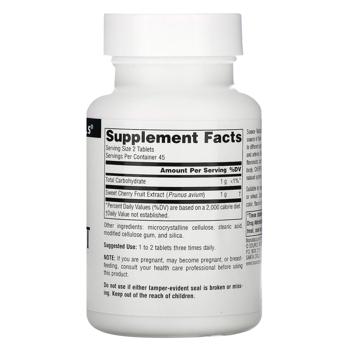 Source Naturals Cherry Fruit Extract 500mg 90 tablets - buy, prices for - photo 2