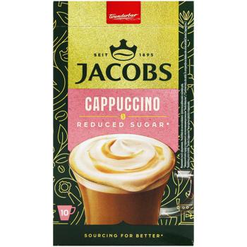 Jacobs Unsweetened Cappuccino Sugar-Free Coffee Drink 14g*10pcs - buy, prices for - photo 2