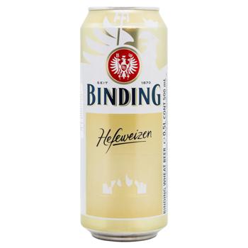 Bіndіng Hefeweizen Beer 4.8% 0.5l