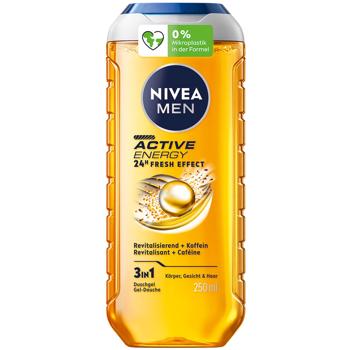Гель для душа Nivea Men Активная Энергия для тела, лица и волос 3в1 250мл - купить, цены на За Раз - фото 1