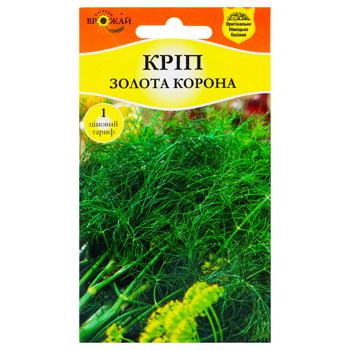 Bahatiy Vrozhay Dill Golden Crown Seed 3g - buy, prices for COSMOS - photo 1