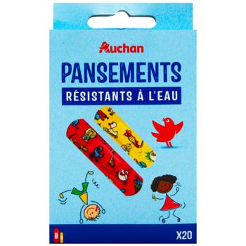Пластырь Auchan детский с рисунком 20шт - купить, цены на - фото 2