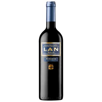 Вино Lan Rioja Reserva красное сухое 13,5% 0,75л