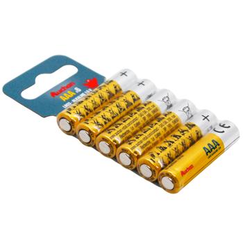 Батарейки Auchan алкалінові AАA 6шт - купити, ціни на - фото 3