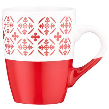 Чашка Ardesto Ornament AR3045R керамика 320мл
