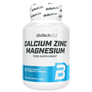 Витамины BioTech Calcium Zinc Magnesium 100шт