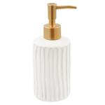 Bisk Minos Soap Dispenser Grey-Yellow