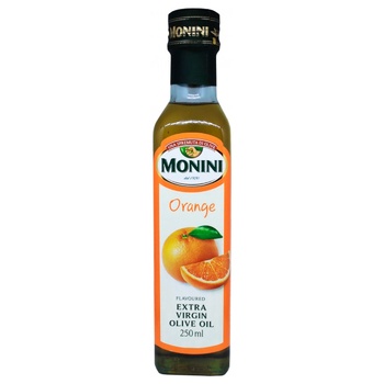 Олія оливкова Monini Orange Extra Virgin 250мл - купити, ціни на МегаМаркет - фото 1