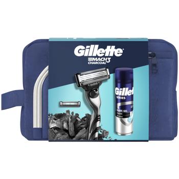 Gillette Mach3 Gift Set + Cosmetic Bag - buy, prices for Auchan - photo 1