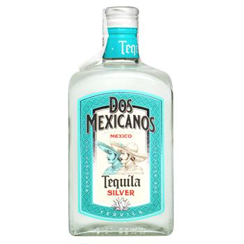 Dos Mexicanos Silver Tequila 38% 0.7l - buy, prices for NOVUS - photo 1