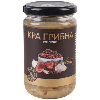 Caviar Duxel mushrooms 280g glass jar Ukraine - buy, prices for Epicentr FOOD - photo 1