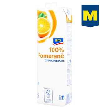 Сік Aro 100% апельсиновий 1л - замовити найкращі з METRO