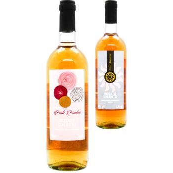 Вино Fonte Frontini Rosato Salento розовое сухое 12% 0,75л