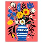 Набір для малювання Картина за номерами Квіти у вазі