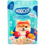 Корм вологий Moochie Weight Control з індичкою для контролю ваги собак 85г