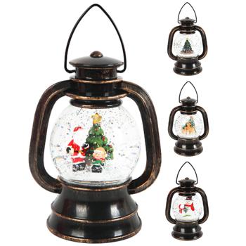 Tarrington House Christmas Lantern with LED 20cm in assortment