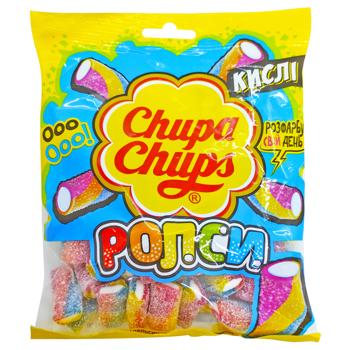 Мармелад Chupa Chups Sour Tubes Mini апельсин-лимон 150г