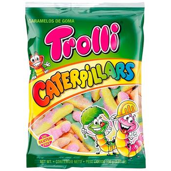 Цукерки Trolli Гусениці 100г - купити, ціни на Торба - фото 1