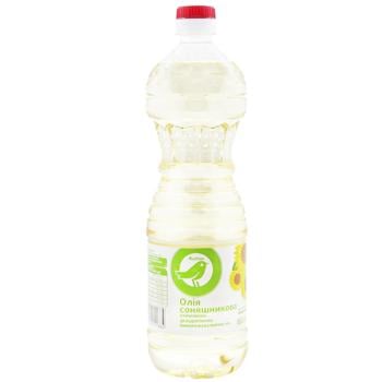 Масло подсолнечное Auchan рафинированное 850мл