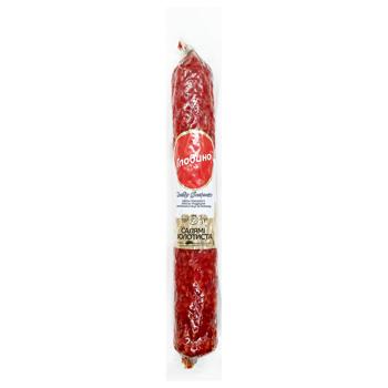 Hlobyno Salami Golden from Poultry Meat Raw Cured Sausage High Grade - buy, prices for Chudo Market - photo 1