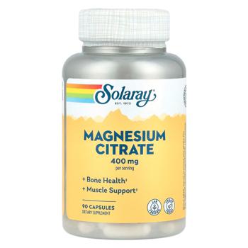 Solaray Magnesium Citrate 400mg 90 capsules - buy, prices for Biotus - photo 1