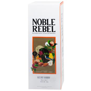 Виски Noble Rebel Hazelnut Harmony 46% 0,7л - купить, цены на - фото 3