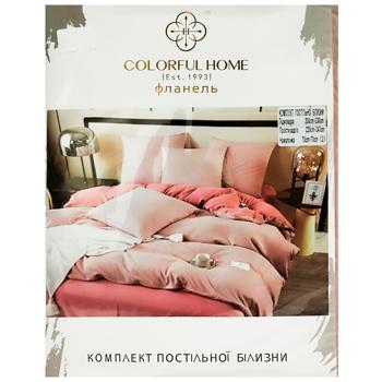 Colorful Home Flannel Bedding Set in Assortment - buy, prices for Vostorg - photo 4