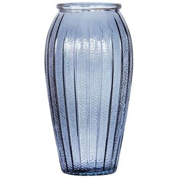Crystal Ritz Gray Glass Vase 26cm - buy, prices for Auchan - photo 1