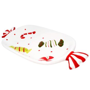 Блюдо Bona Di в форме конфеты 31,2х13,3х2,9см - купить, цены на WINETIME - фото 2