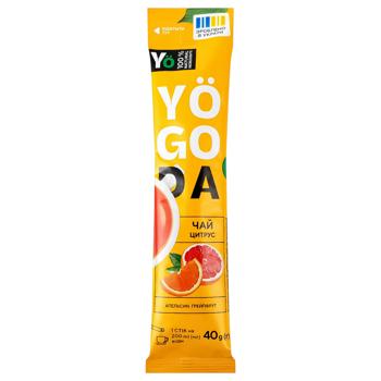Концентрат напитка Yogoda Чай цитрус 40г