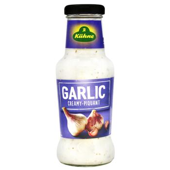 Соус Kuhne Чесночный 250мл - купить, цены на Чудо Маркет - фото 1