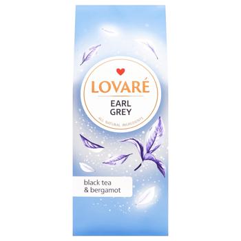 Чай чорний Lovare Earl Grey з бергамотом 80г - купити, ціни на Торба - фото 2