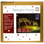 Tarrington House Artificial Rattan Reindeer 240LED 2 pcs