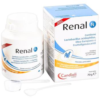Candioli Renal N Powder for Dogs and Cats for Stabilizing Renal Pressure 70g - buy, prices for MasterZoo - photo 1