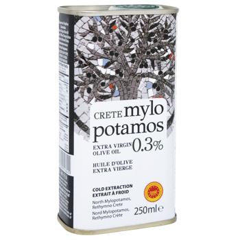 Олія оливкова Mylopotamos 0,25л 0,3% каністра (Греція) - купити, ціни на КОСМОС - фото 2