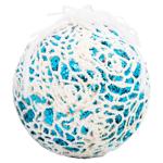 Large Ball Blue in Mesh Decoration SDA900120B