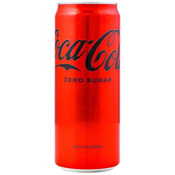 Coca-Cola Zero Carbonated Drink 0.33l - buy, prices for METRO - photo 1