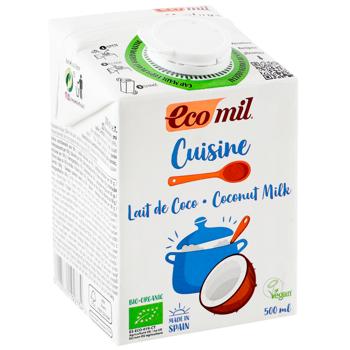Сливки растительные Eco Mil из кокоса органические 0,5л - купить, цены на - фото 3