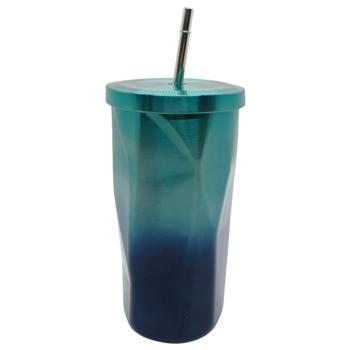 Glass with Lid 450 ml YD-2-16798 - buy, prices for - photo 3